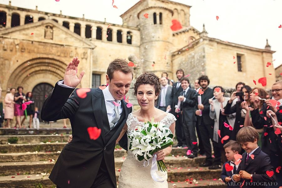 fotos de boda en el palacio de Mijares en Cantabria